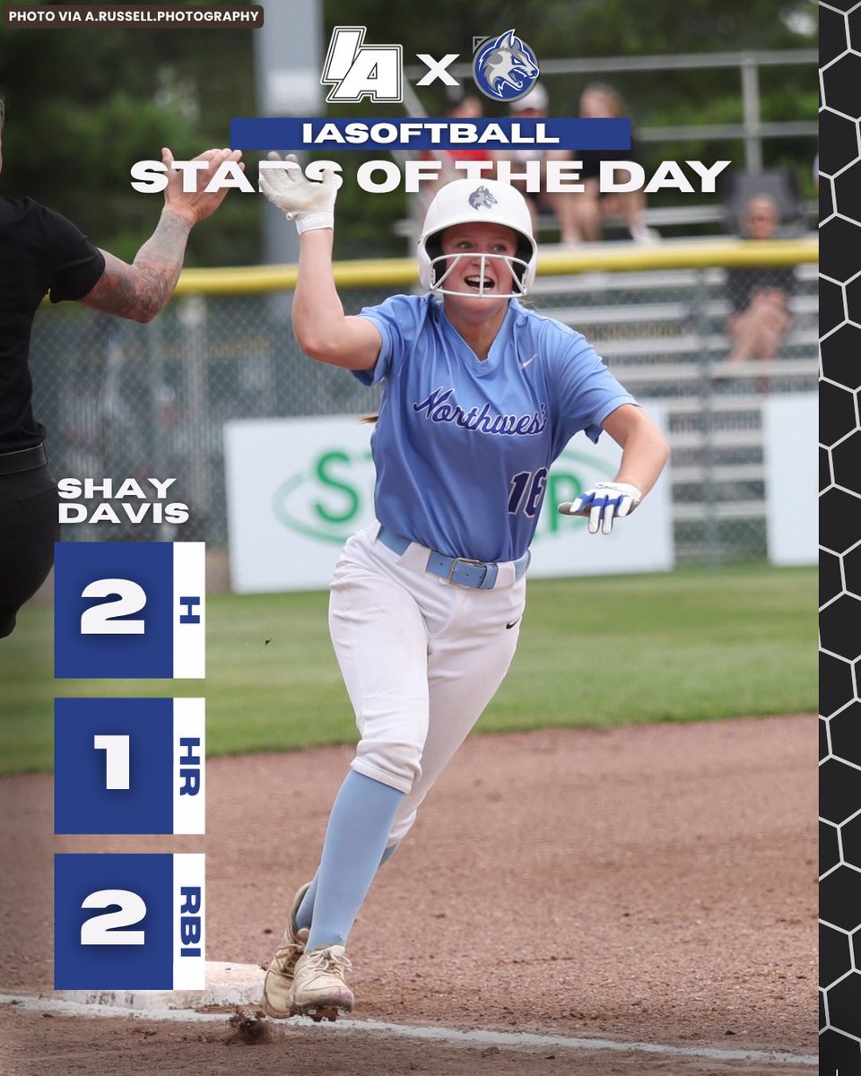 THESE GIRLS SHINED ON DAY ONE ⭐️ 

#iasoftball x #iahssb