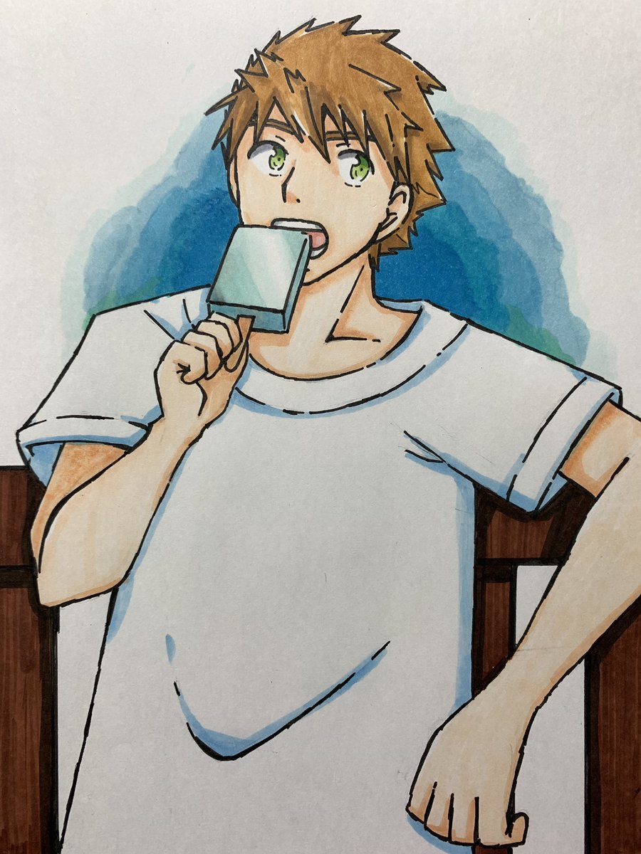 extzitwbwy's tweet image. あつ〜い。