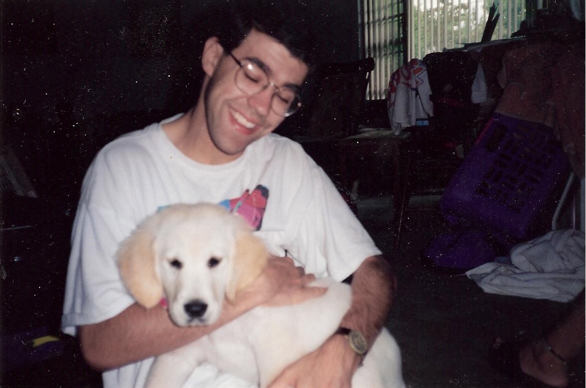 HowardA_AtLaw's tweet image. Tuesdays are better with puppy pics!
1) Benji as a baby puppy
2) His "big brother" Barney as a baby puppy
3) A very old pic of my childhood dog, Barkley as a baby puppy and a much younger me (don't ask how much!)