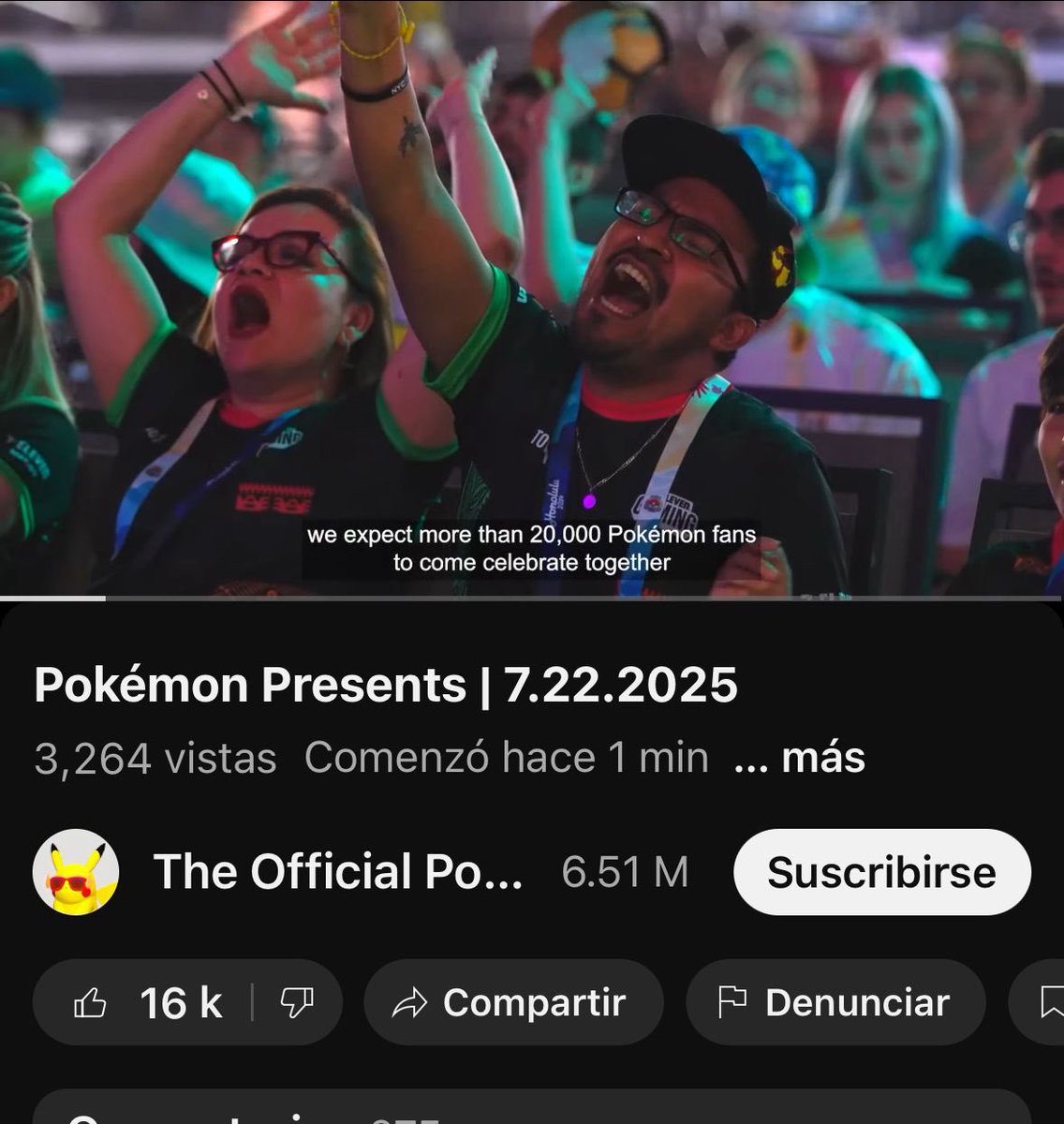 Aparecer en el Presents de Pokémon ✅