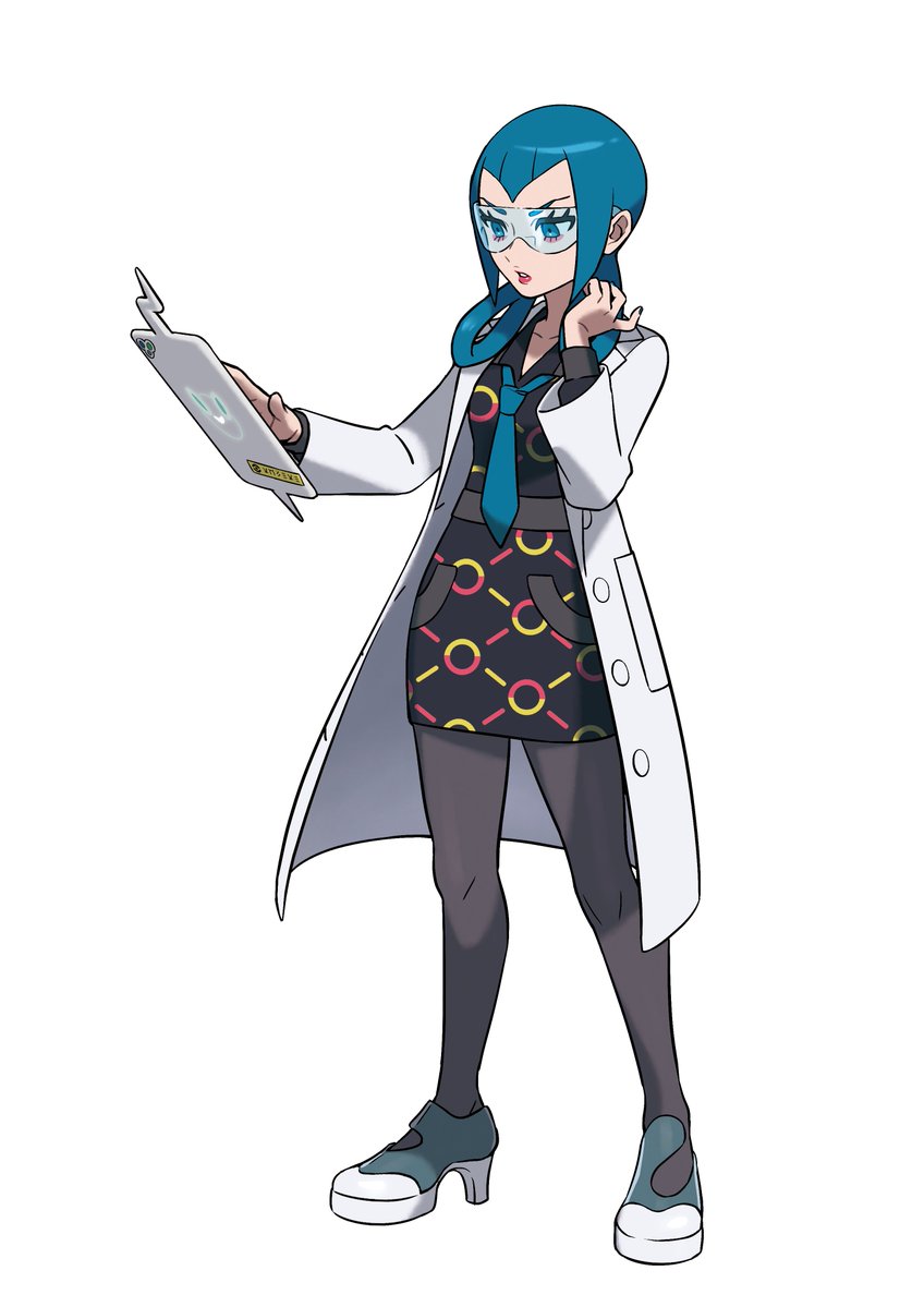 Lewchube's tweet image. Full resolution artwork of Mable, Lida, Emma and Naveen from Pokémon Legends Z-A!