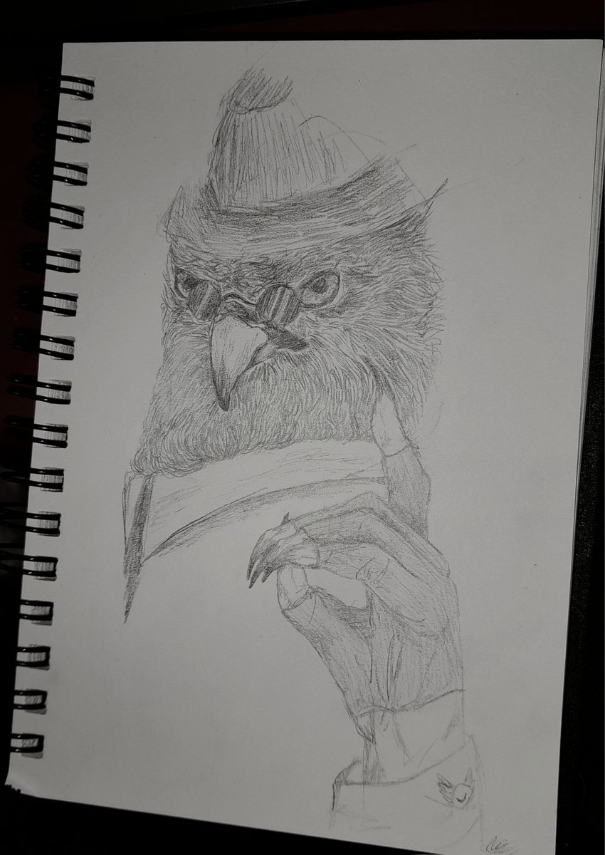 NobodyAlive_'s tweet image. Fancy bird
#Arcadiafanart #DrGriffinIlledFanart