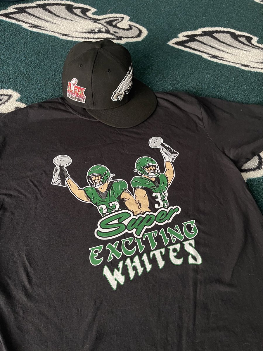 eaglesfilmstudy's tweet image. Busted out the exciting whites today #FlyEaglesFly