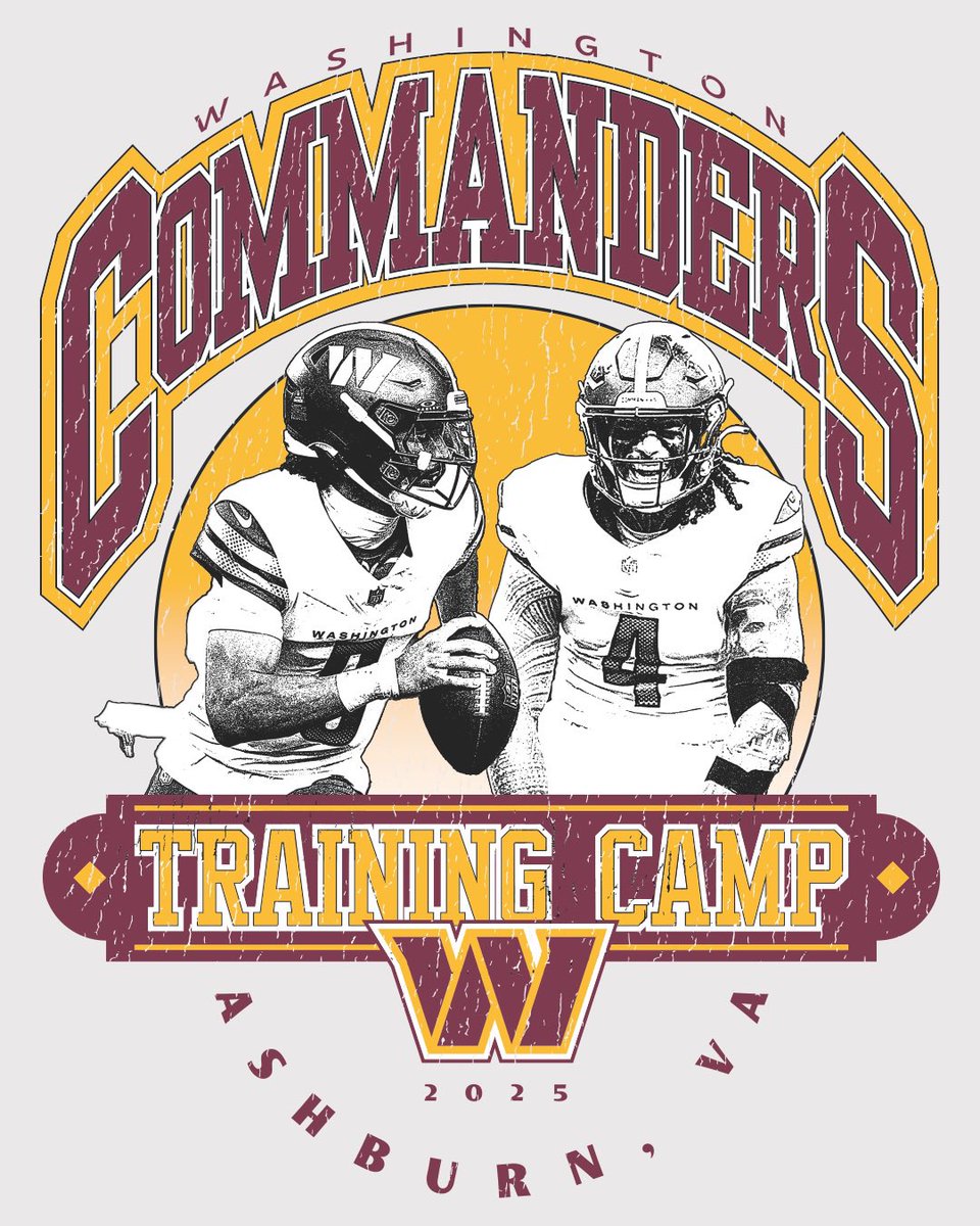 RealDannyOcean's tweet image. sorry guys, I really wanted to get this done by Training Camp but the guy I use to make shirts is slammed and I waited too long due to vacation and work. I hope I can get something made before the first game. #Commanders #RaiseHail