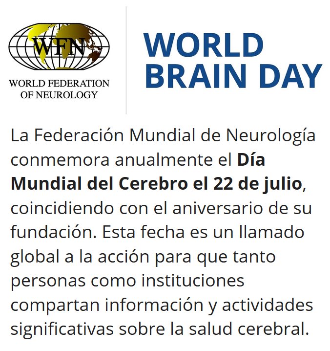 porquetendencia's tweet image. "Cerebro":
Porque hoy es el Día Mundial del Cerebro