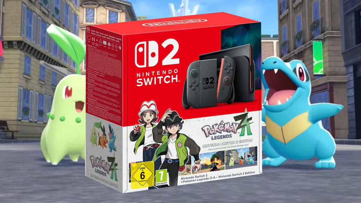 PressStartAU's tweet image. A Pokemon Legends: Z-A Nintendo Switch 2 Console Bundle Has Been Revealed press-start.com.au/news/nintendo/…