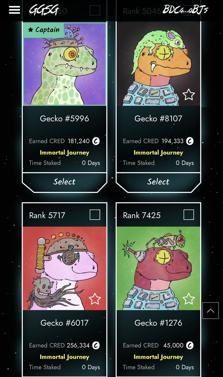 Communities supporting communities 🤝

It’s about time for a culture shift within the DAA community and Solana NFTs. 

When one wins, we all win. 

We have decided to purchase a complete faction set. 4 geckos 🦎 locked forever on their immortal journey 🚀 

🦍🤝🦎