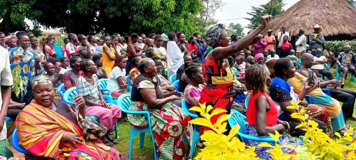 GifterAber's tweet image. I thank the people of Opwoyomal Cell for the love, energy and advice at today’s rally. Laroo Pece, Gulu City, your support humbles me deeply.
Together, our victory awaits, let us secure it on Thursday 🗳️.
#AberGifterForMayorLarooPece
#24thJuly