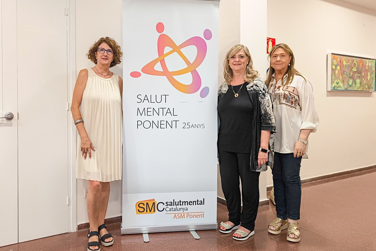 Salut Mental Ponent (@smponent) on Twitter photo Moltes gràcies a <a href="/ViolantCervera/">Violant Cervera i Gòdia</a> i a <a href="/RegidoraRJove/">Rosa Jové</a> del Grup Municipal <a href="/JuntsXCatLleida/">Junts per Catalunya Lleida 🎗️</a> per voler conèixer de primera mà la nostra tasca.
La col·laboració entre entitats i grups polítics és fonamental per posar en marxa polítiques en benefici de la salut mental de la població. Moltes gràcies a <a href="/ViolantCervera/">Violant Cervera i Gòdia</a> i a <a href="/RegidoraRJove/">Rosa Jové</a> del Grup Municipal <a href="/JuntsXCatLleida/">Junts per Catalunya Lleida 🎗️</a> per voler conèixer de primera mà la nostra tasca.
La col·laboració entre entitats i grups polítics és fonamental per posar en marxa polítiques en benefici de la salut mental de la població.