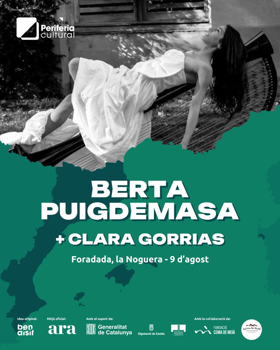 ☀️ ELS SONS DE MENORCA I L'ARPA DE L'ÀNIMA

✨ Nascuda a Ciutadella de Menorca, Clara Gorrias s’ha convertit en una de les veus més delicades i sinceres de l’escena musical dels Països Catalans. Ens oferirà cançons tradicionals menorquines, passades pel seu filtre personal de