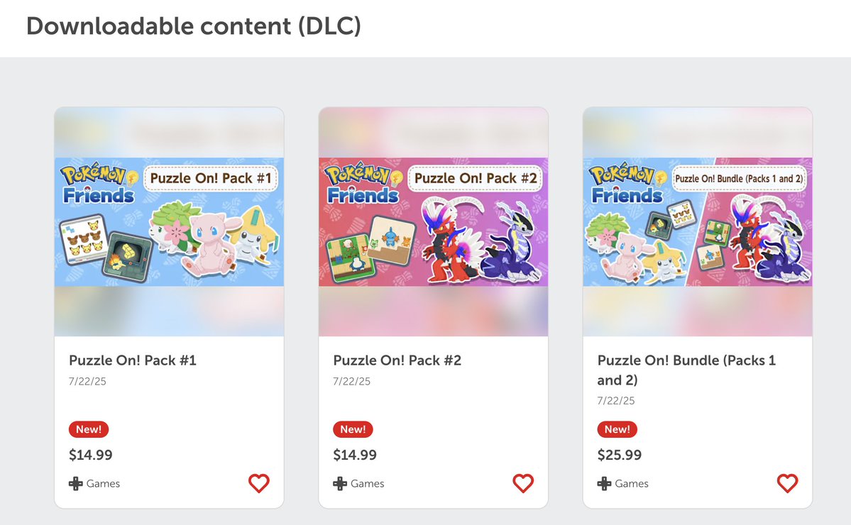 CentroLeaks's tweet image. Pokémon friends on Nintendo Switch is $10 + $26 DLC to unlock all the puzzles LMAO