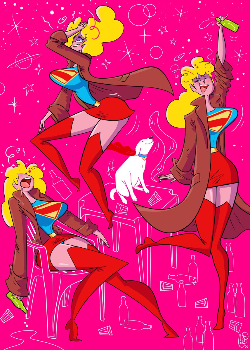 Supergirl cai na gandaia!