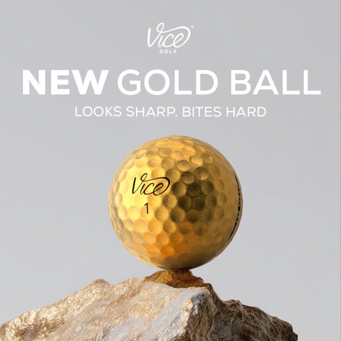 Satyrnine's tweet image. "Trump's Gold Balls.
Gold. Ostentatious. Expensive.
Very poorly made in another country.
Each individually signed by Trump's Autopen in Sharpie!"