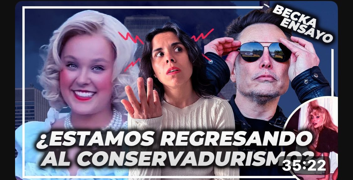 En esta red social se escucha mucho que “el conservadurismo regresó”, ¿pero que quiere decir con eso?

Lea hice un bonito videooo  al respecto👇👇👇

¿Por qué ser Conservador se puso de moda (otra vez)?
youtu.be/X7Er5TeFIE8