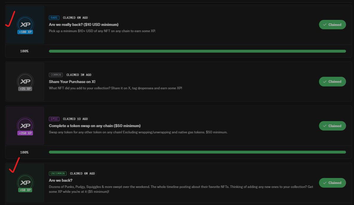 anandjoice18's tweet image. Yesterday, a new set of voyages was released, but I hadn’t completed the last one yet ☑️.
Today’s new voyage required buying an NFT worth $10+.
When I purchased an NFT for $10, two voyages got completed at once 😎.
So… was that luck, a loophole, or a smart strategy? 👀…