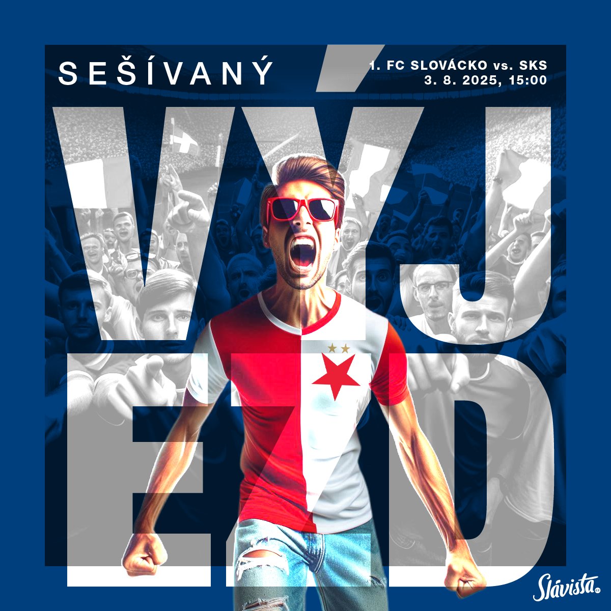 Výjezd na Slovácko za super cenu! Informace a přihlášení na výjezd 👇
slavista.cz/t182-na-slovac…