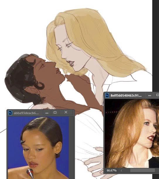 YvetteAshtray75's tweet photo. new wip for genderbend loustat 🥰 https://t.co/dZPHUjFRn7