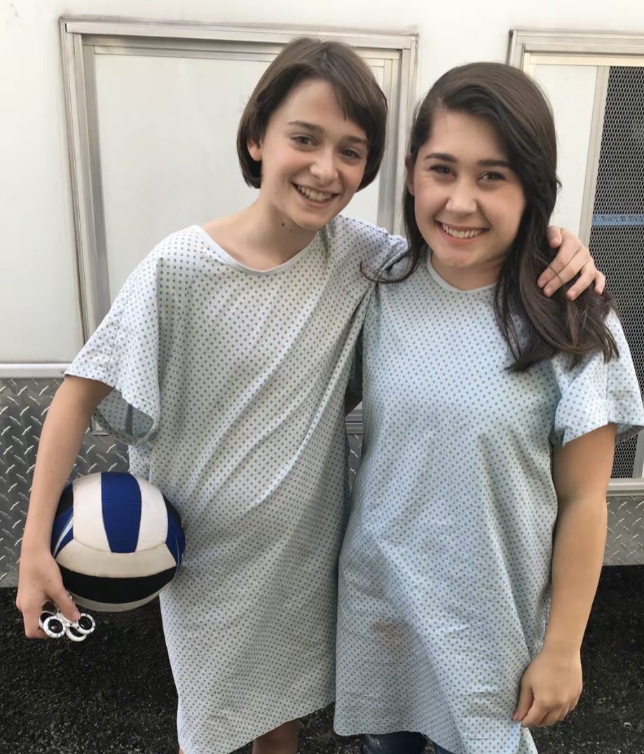 Updates_SThings's tweet image. New behind the scenes photos of Noah Schnapp as Will Byers in 'STRANGER THINGS 2'!