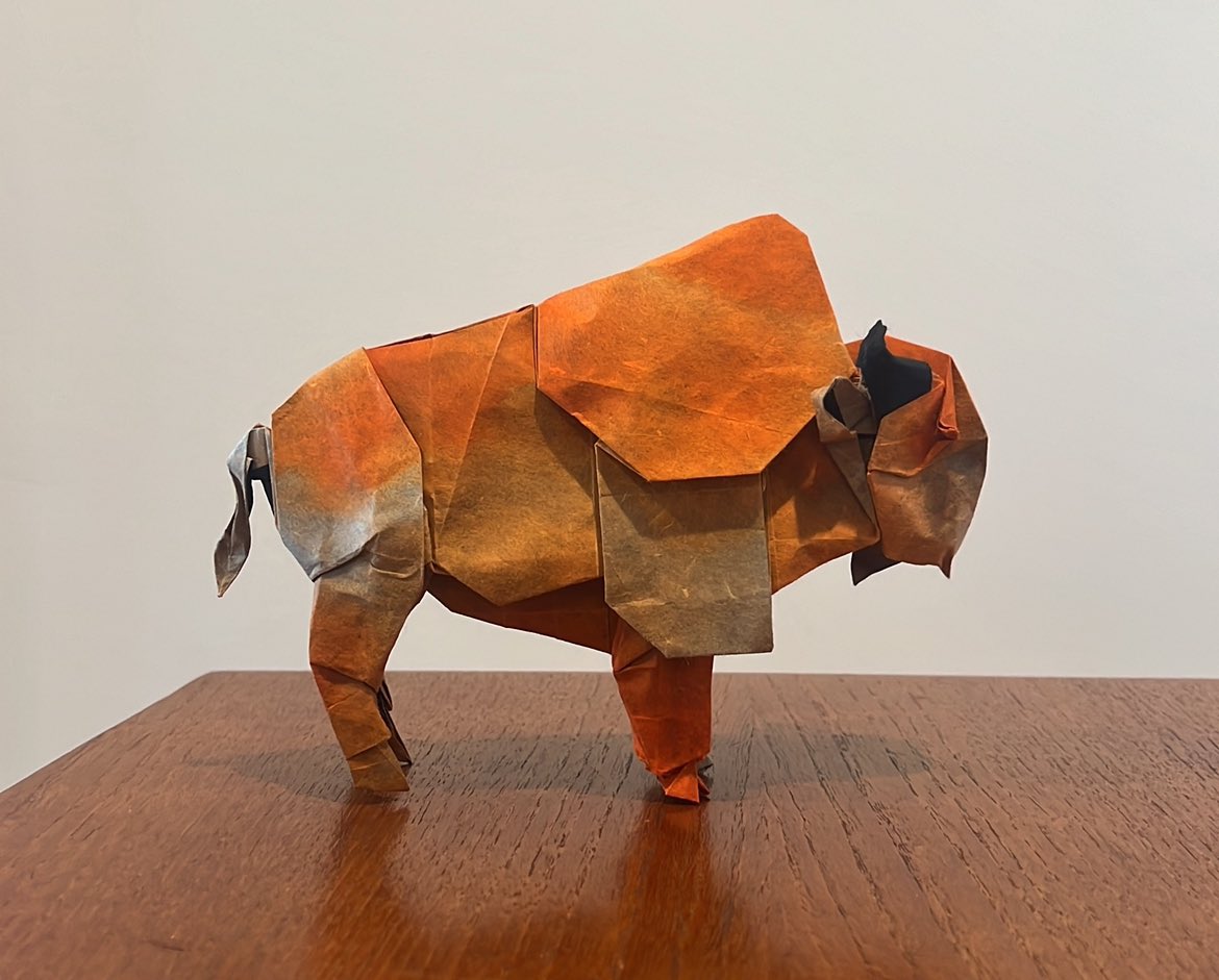 ObtainerOf's tweet image. Bison done. I will probably play around more with the shaping