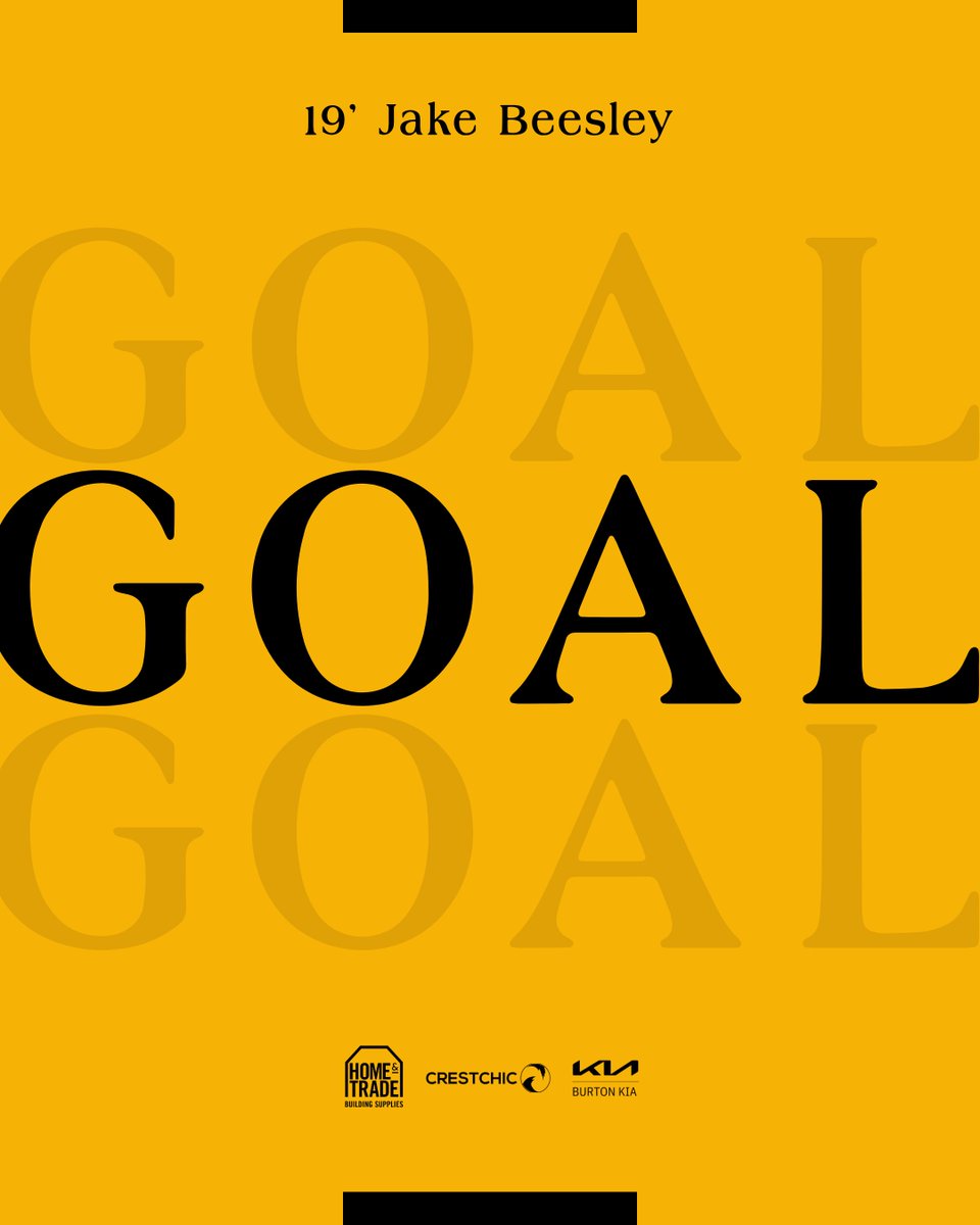 burtonalbionfc's tweet image. GOAL! Jake Beesley opens the scoring after a pass across the box by Tavares.
Burton Albion 1-0 Sheffield United.
#TheBrewers