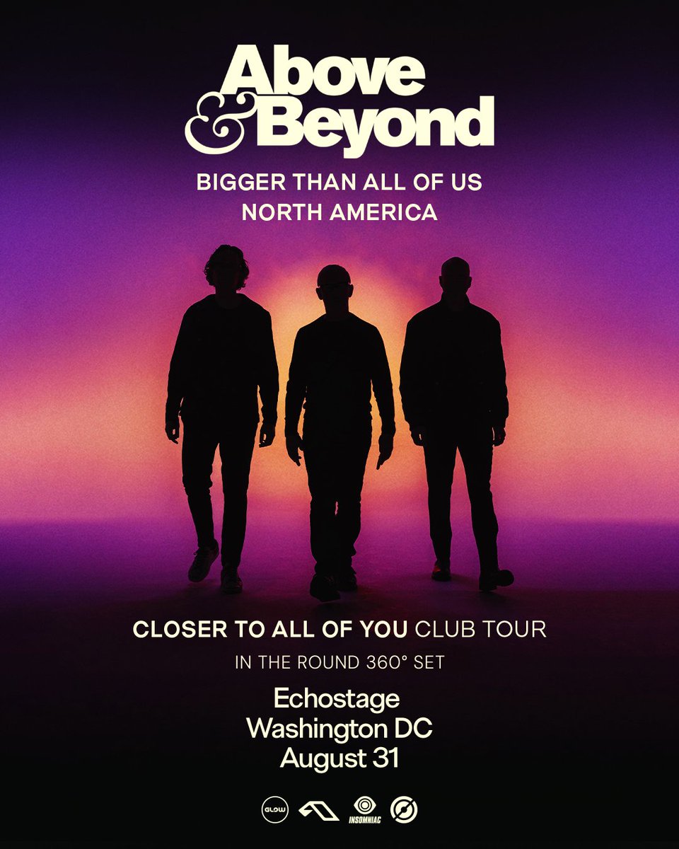 echostage's tweet image. .@aboveandbeyond takes their ๐๐ฅ๐จ๐ฌ๐๐ซ ๐ญ๐จ ๐๐ฅ๐ฅ ๐จ๐ ๐๐จ๐ฎ ๐๐จ๐ฎ๐ซ to Echostage on 8/31.
Catch this rare 360ยฐ set on Labor Day Weekend โ Limited presale tickets are available starting 7/24 @ 10am. Register at bit.ly/AnBpre
General on-sale begins 7/25 @ 10am.