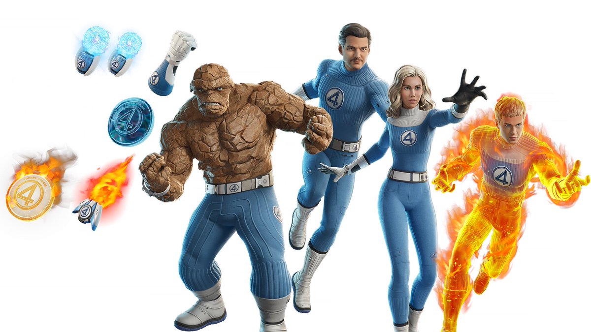 Loolo_WRLD's tweet image. FANTASTIC FOUR WILL BE SOLD ALL IN ONE BUNDLE!!! 🔥🔥🔥🔥
(@ShiinaBR) #Fortnite