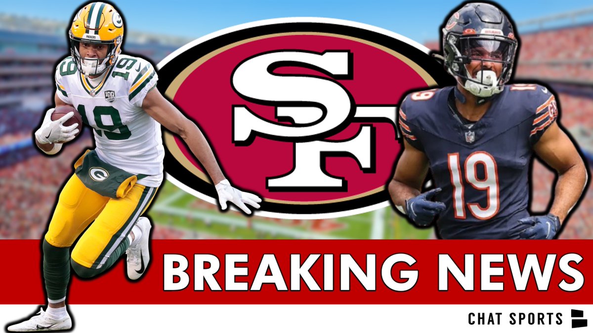 Chase_Senior's tweet image. The 49ers WR situation is murky and after working out six WR on Monday, the Niners signed Equanimeous St. Brown.
REACTION: youtube.com/watch?v=pgmdKS…