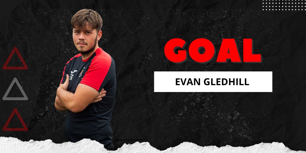NMAcademy1's tweet image. 13’ GOAL
Evan Gledhill makes it 1-0 for Needham
#NeedhamMarketFC