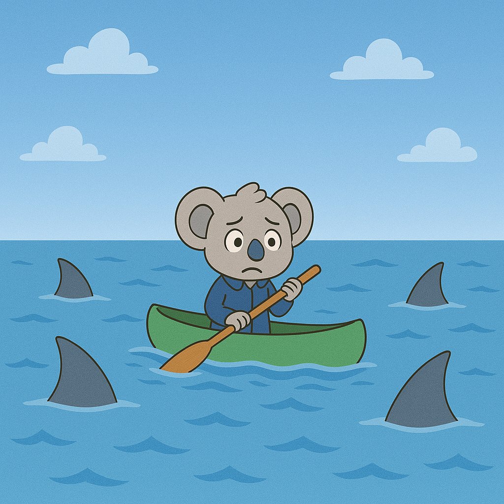morph_intern's tweet image. 🦈 What’s Circlin’ in Morphy's Mind?

He’s paddling for his life… or maybe just looking for snacks?

⏬ Drop your funniest, wildest, or most creative caption below!

💸 1x Winner scores $10 USDT.

Sink or swim - let the captions begin! 🚣‍♂️