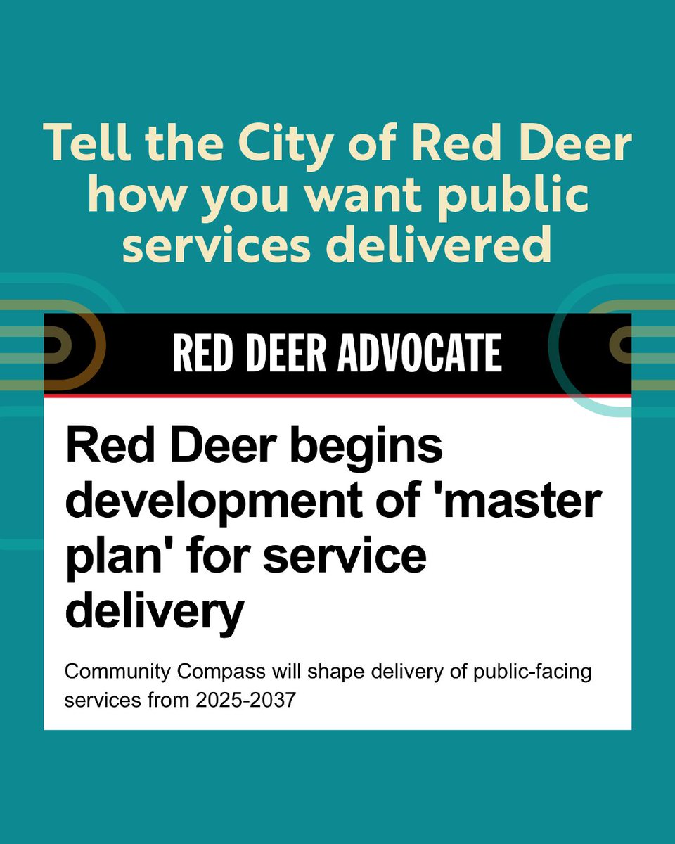 CommStrongAB's tweet image. You can help shape Red Deer’s future. Give your feedback on how services like recreation, transit, roads, and emergency services should evolve as #RedDeer grows. Take the resident survey, open now: survey.alchemer-ca.com/s3/50371831/Re… #CommunityStrongAB