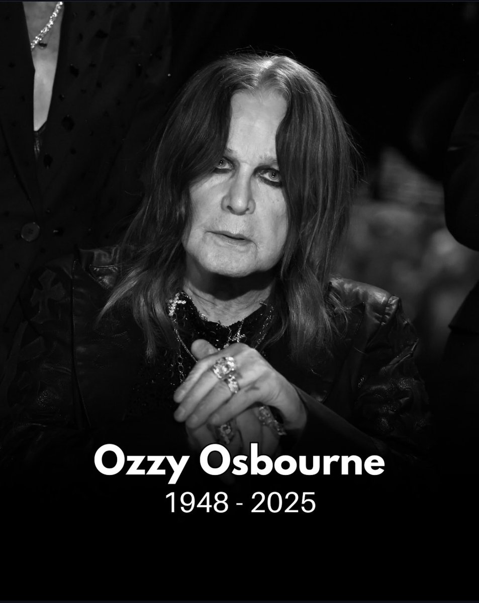 TurningOfPages's tweet image. Holy shit I don’t have words…
RIP to an absolute master, the Prince of Darkness, Ozzy fucking Osbourne 😪🤘