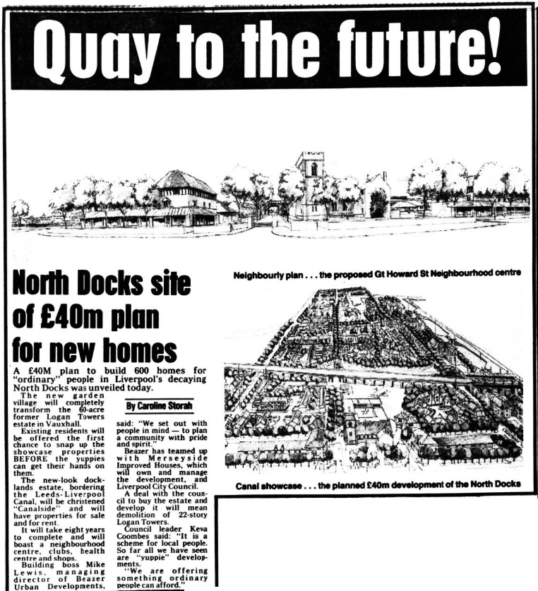 Liverpool1207's tweet image. When Logan Towers on Athol/Hedley Street opened on 22nd July 1966 it was the world’s tallest pre-fabricated building, and saw Liverpool overtake London in terms of high-rise residences.
Demolished 1991