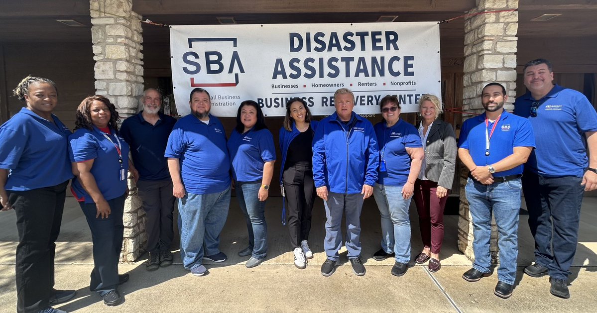 SBA_ODRR's tweet image. #AllHandsOnDeck for #TexasFloods: @SBAgov's @SBA_SanAntonio District Office joined @FEMA & ODR&R staff in #Kerr County, TX, to support ongoing recovery efforts.
We are on the ground helping survivors get back on their feet!