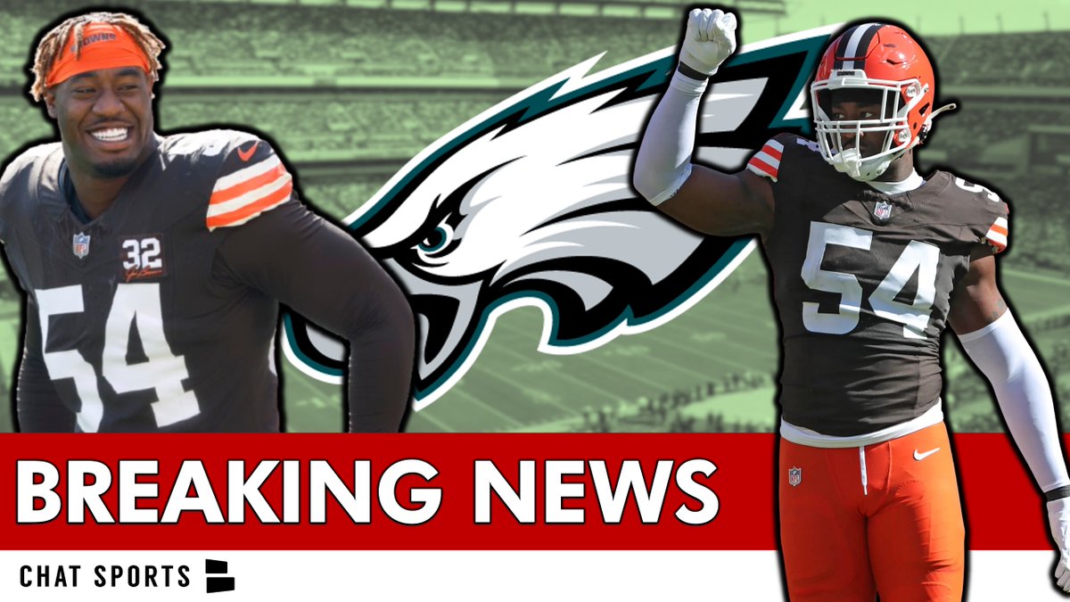 Chase_Senior's tweet image. The Philadelphia Eagles have signed pass rusher, Ogbo Okoronkwo. This is an interesting move. He's been a solid player throughout his career.
In 2024 with the Browns, he had 24 pressures, 17 hurries and 3 sacks. His best year came in 2022 with the Texans with 5 sacks. Has played…