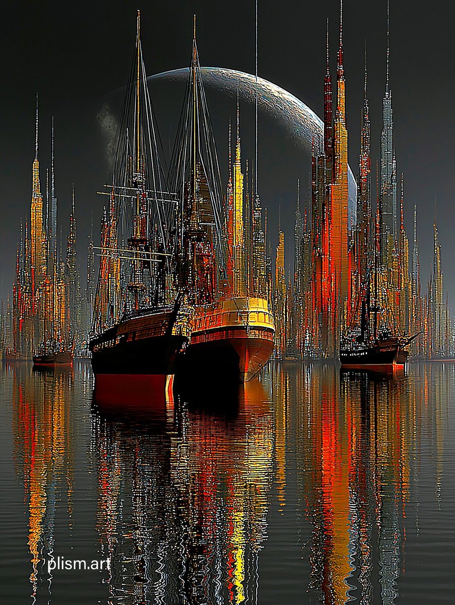 QamarRiaz1's tweet image. The Docked Code
Ships no longer sail with sails β they upload coordinates into fate.