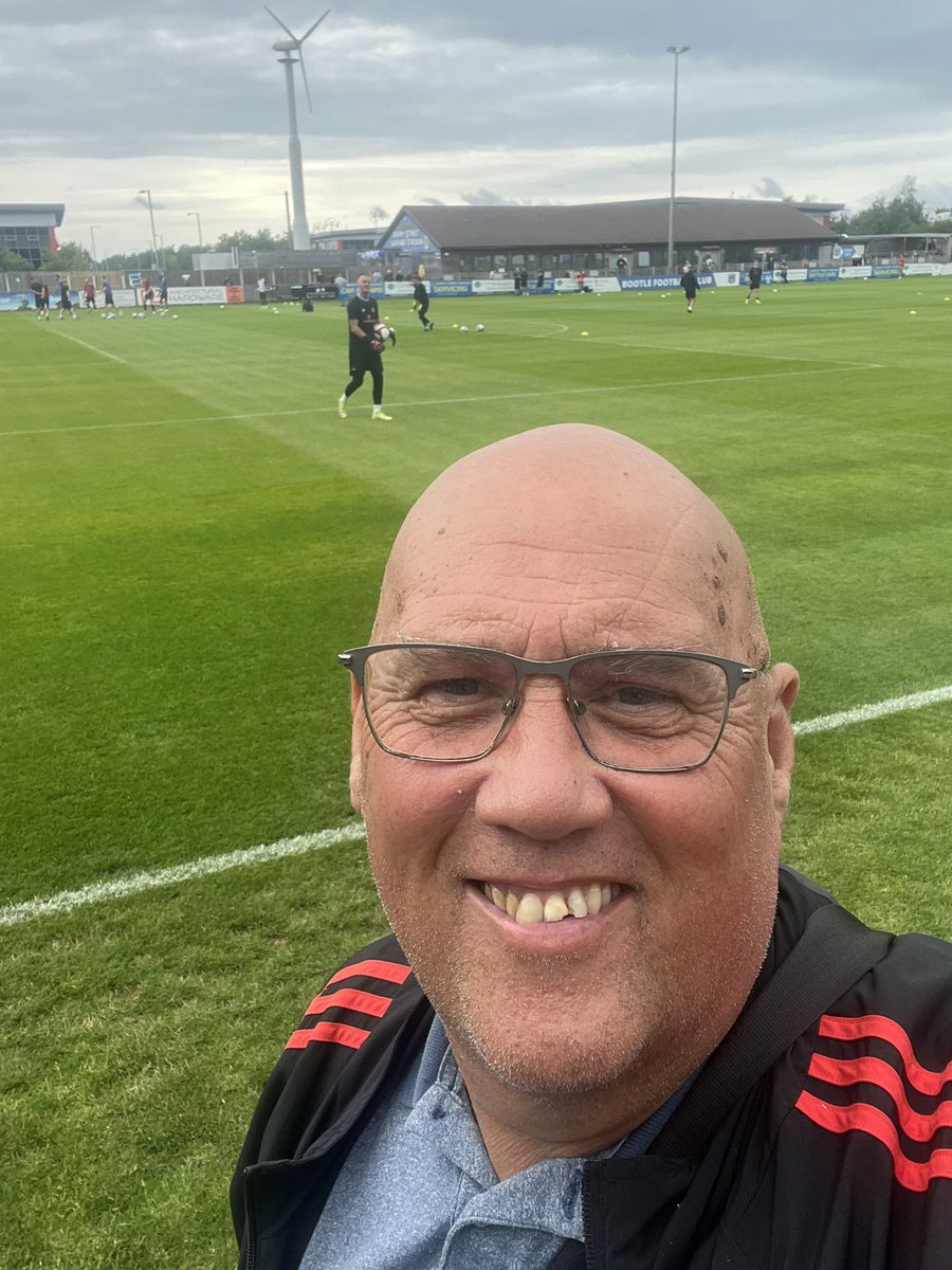 paulmoran62's tweet image. In position at the @BerryGarage Stadium to watch tonights friendly between @Bootle_FC and @southport_fc