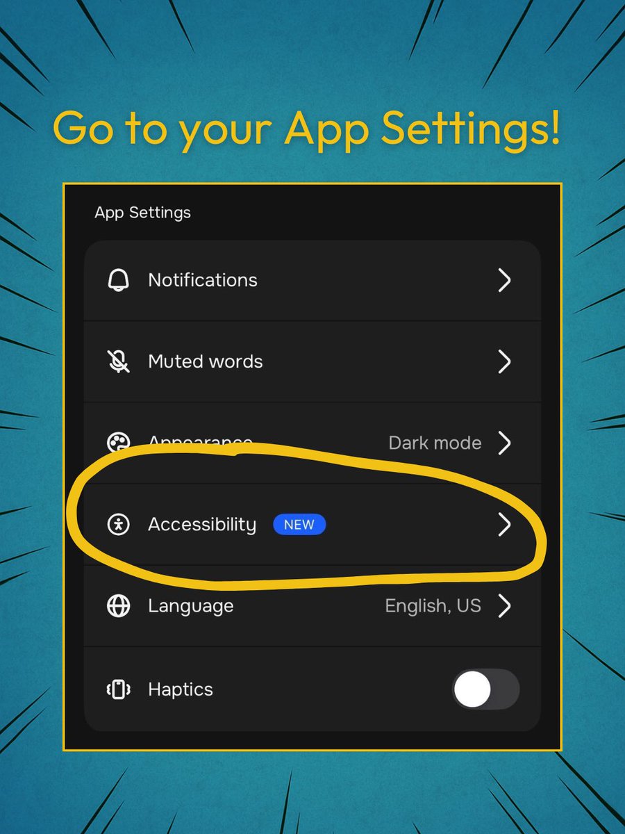 character_ai's tweet image. Let the darkness consume you.. if you want 😌
Thank you to everyone who has shared their feedback with us. These changes will be rolling out to all users for free over the coming weeks.
The changes we made include:
⭐️ Accessibility Options - you can now adjust contrast and…