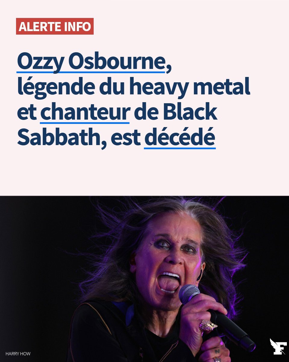 Le_Figaro's tweet image. Le chanteur de Black Sabbath est décédé «entouré d’amour», ont déclaré ses proches dans un communiqué. Il avait 76 ans. →l.lefigaro.fr/8rc