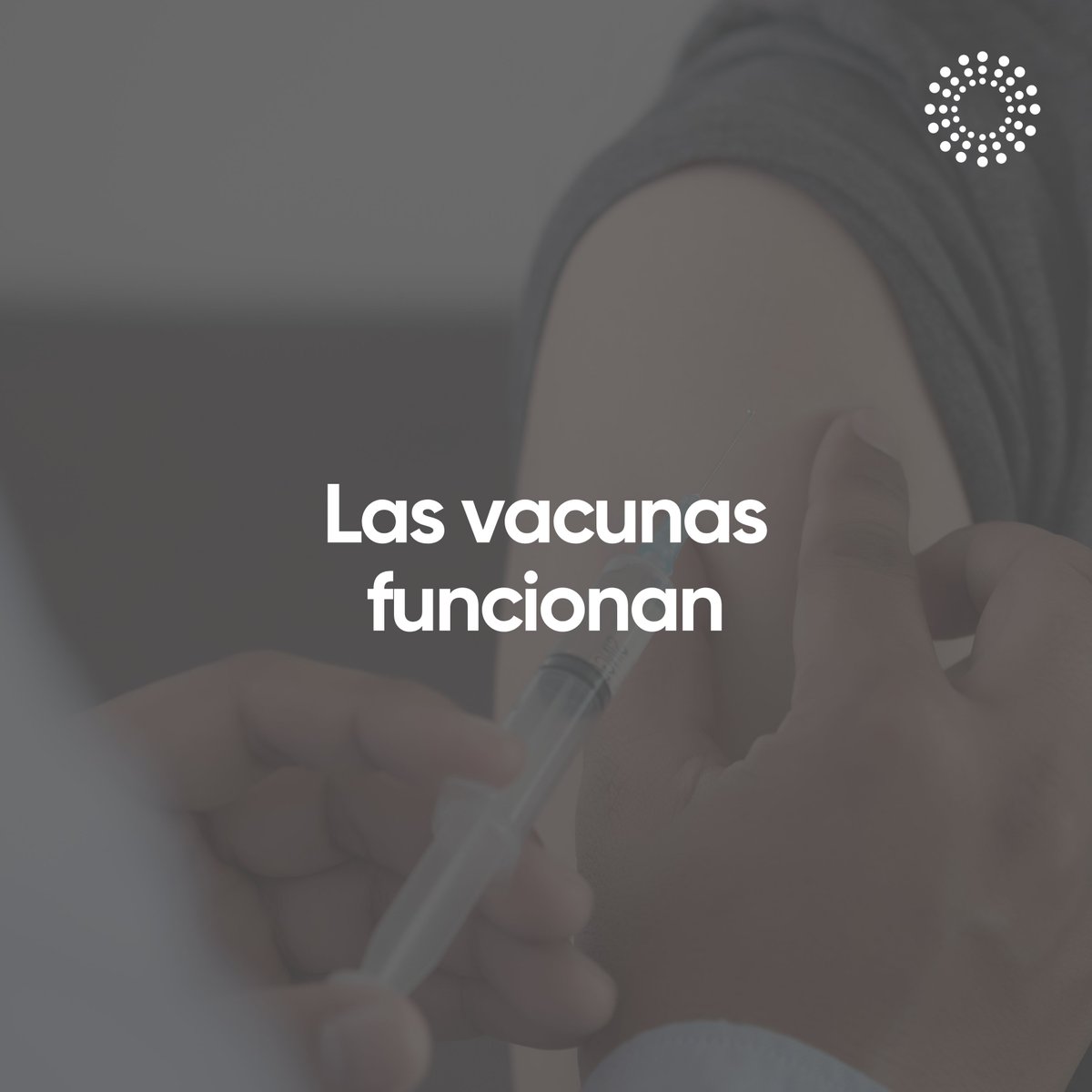 Sí, las vacunas son seguras.
Sí, las vacunas son necesarias.
Sí, las vacunas funcionan.