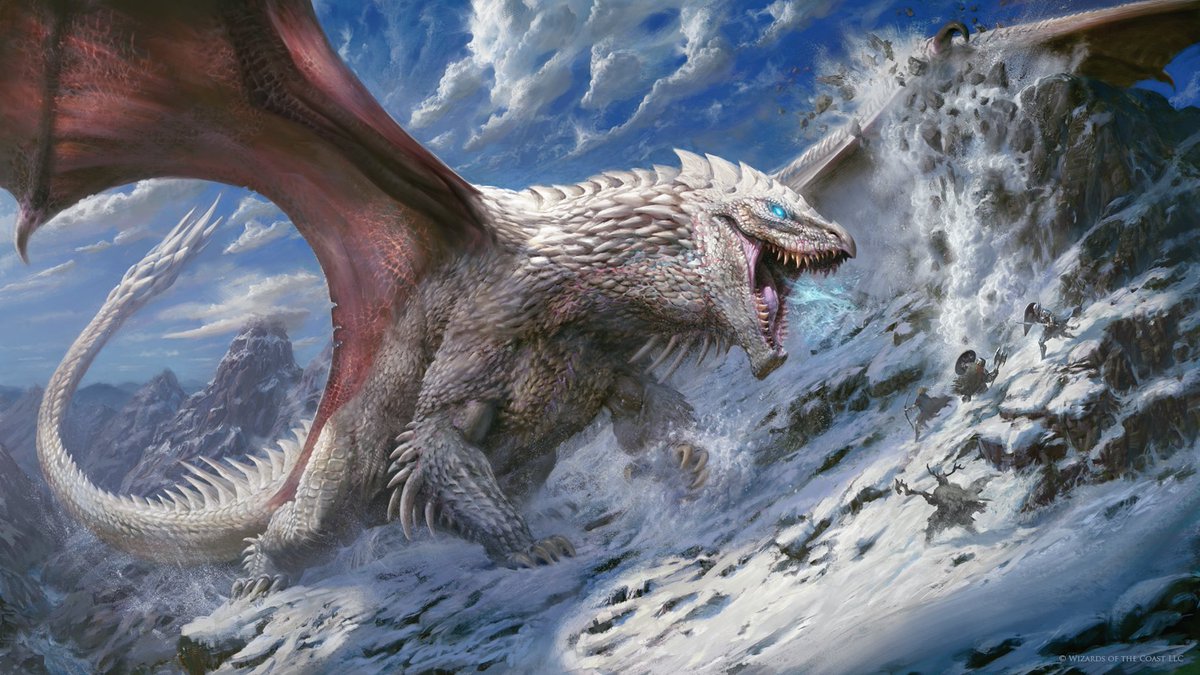 AJManzanedo's tweet image. White Dragon. Created for Dungeons & Dragons - Dragon Delves: An Adventure Anthology.
AD: Josh Herman