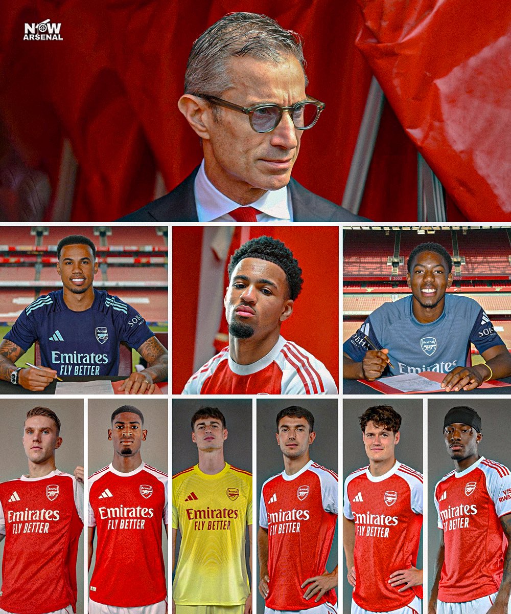 ArsenalCIV225's tweet photo. ✍️ Prolongés :
Gabriel, Nwaneri, Lewis-Skelly

✅ Recrues :
Gyökeres
Mosquera
Kepa
Zubimendi
Nørgaard
Madueke

Andrea Berta est en feu 🔥
Et il n’a pas encore rangé les casseroles… 🍽️👀

#Arsenal #Mercato #COYG https://t.co/6DD6UVXWHA