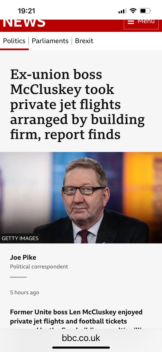 guymillson's tweet image. Just another champagne socialist.