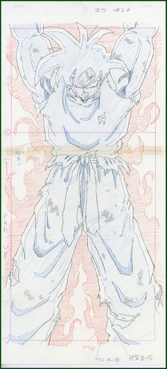 StudioKochab's tweet image. It&apos;s crazy that Yōko Iizuka  飯塚葉子 always writes the number of the episode and cut in every genga