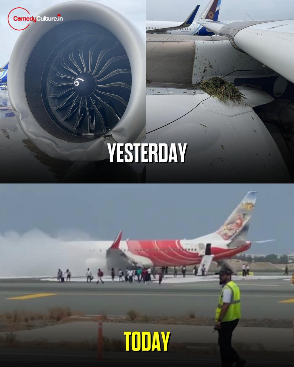 ComedycultureIn's tweet image. And you still wonder why our prayers start at takeoff π