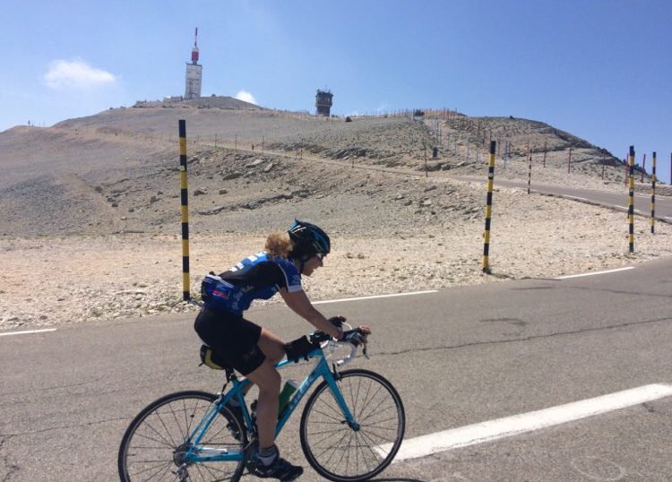 helengoth's tweet image. My fave day of #cycling ever was riding up the 3 #MontVentoux ascents in one day for @CEairamb and with it becoming a ‘Mad Man of Ventoux’ #TDF #TDF2025 #ClubDesCinglés