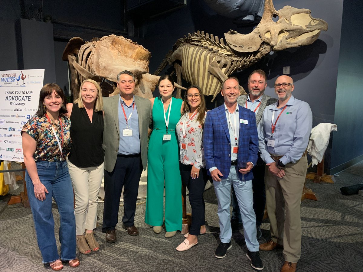 Wade Trim staff in Orlando had a great time at the Wine for Water event hosted by the Florida Section American Water Works Association Region III last week! As a region sponsor, we help create lasting solutions for global water access and a strong water workforce.