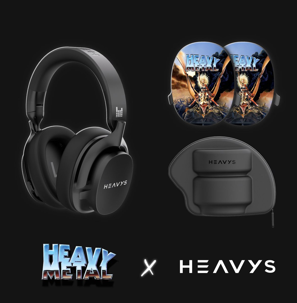 HeavyMetalInk's tweet image. A new collaboration between Heavy Metal Magazine and HEAVYS audio is officially live! For our first round, we’ve released both Nelson and Taarna shells for you to add to your collections.
Built to snap RIGHT onto your HEAVYS headphones, these editions are EXTREMELY limited so get…