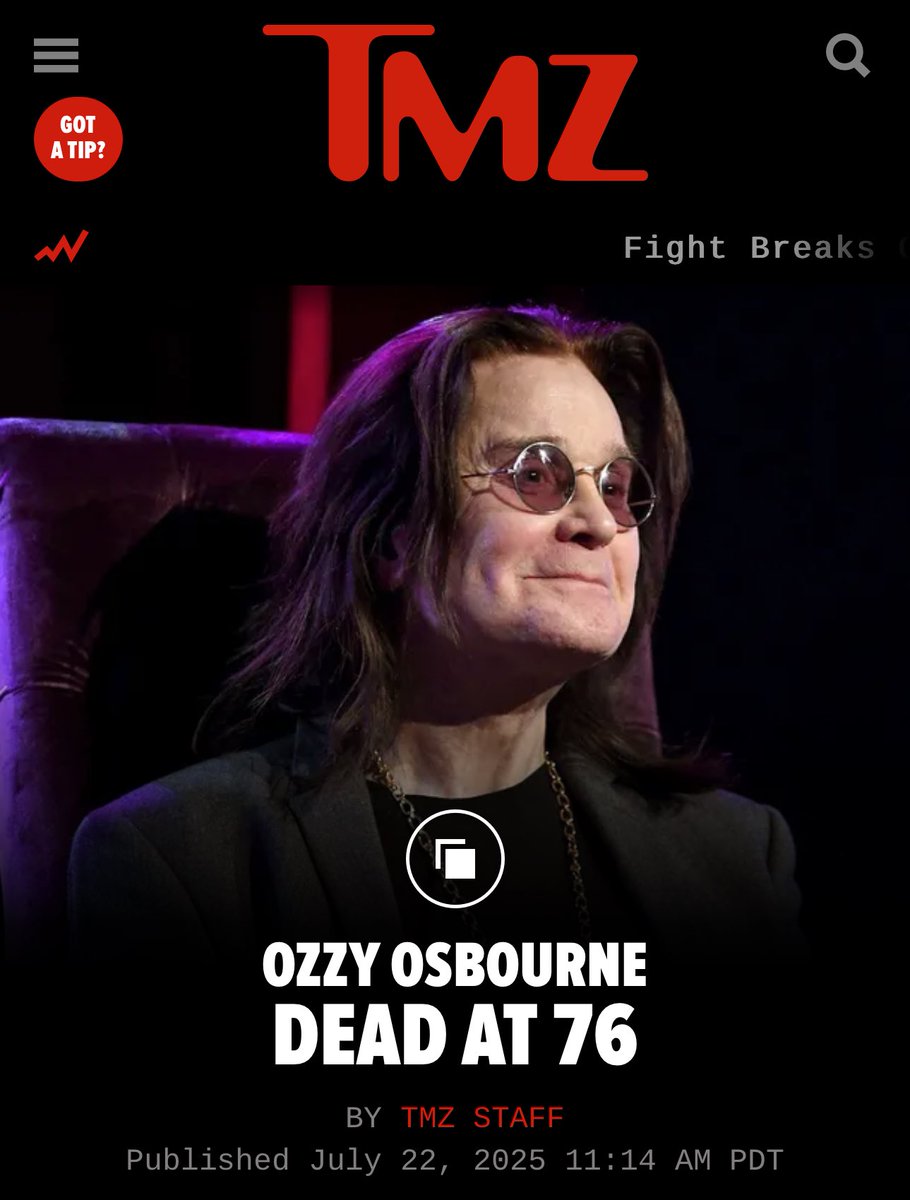 RIP Ozzy