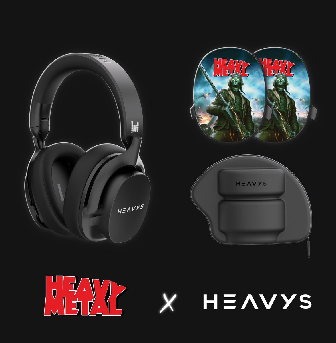 HeavyMetalInk's tweet image. A new collaboration between Heavy Metal Magazine and HEAVYS audio is officially live! For our first round, we’ve released both Nelson and Taarna shells for you to add to your collections.
Built to snap RIGHT onto your HEAVYS headphones, these editions are EXTREMELY limited so get…