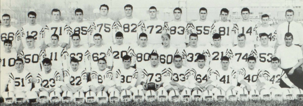 saintviatoralum's tweet photo. We are saddened to share the passing of former head football coach Joe Gliwa, who led the Lions from 1964 to 1970. 🕊️🦁🤍

Coach Gliwa built a legacy of excellence, guiding @saintviatorhs to a CPL title in 1969 and instilling pride, discipline, and sportsmanship in every player. https://t.co/Lb8EGbCKQb